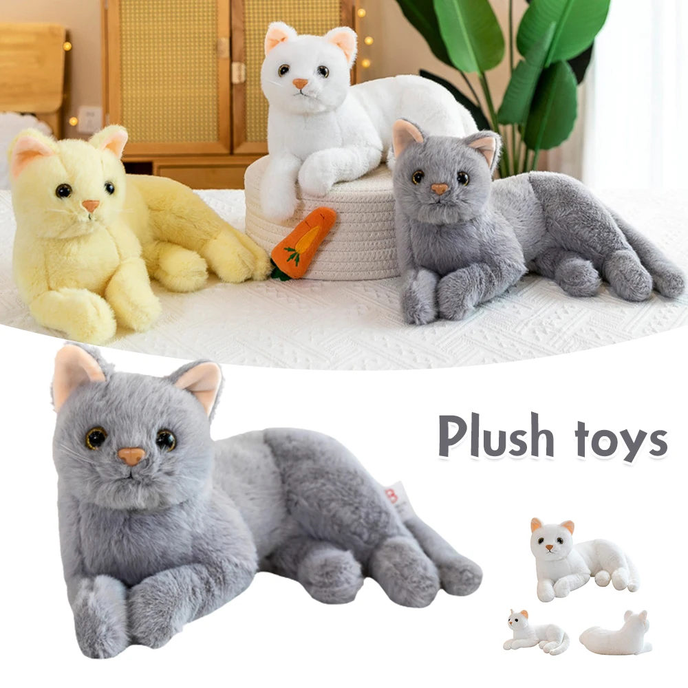 

Мультяшный Кот, плюшевые игрушки с версией Q, милая Подушка для сна в виде животного, мягкие плюшевые игрушки, успокаивающие тряпки, подарки на день рождения для детей