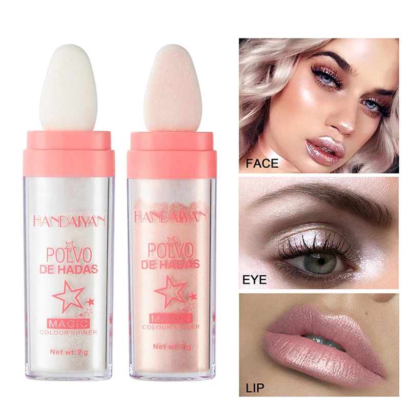 

Highlighter Powder Contour Shading Glitter Fairy Powder Makeup Focallure Contour Illuminator Women Beauty Makeup Cosmetic