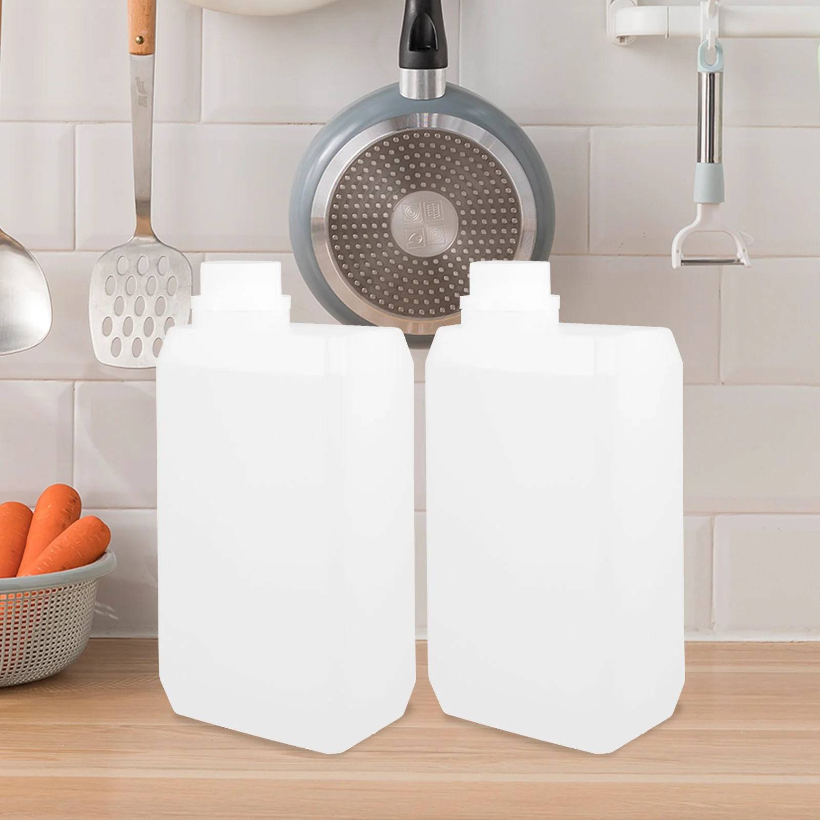 Пластиковый горшок с боковым горлышком большой пустой кувшин Hdpe многоразовый
