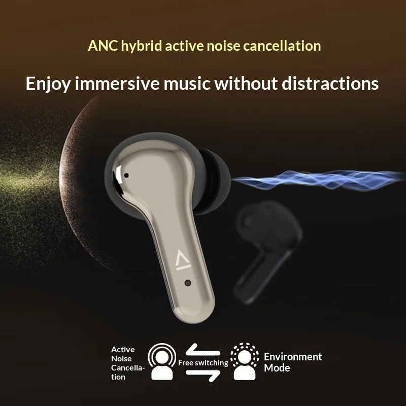 Фото Беспроводные Bluetooth-наушники Creative ACE SXFI TWS с Hi-Fi звуком, легкие, с индивидуальной настройкой, для ноутбуков и ПК (xMEMS) №2