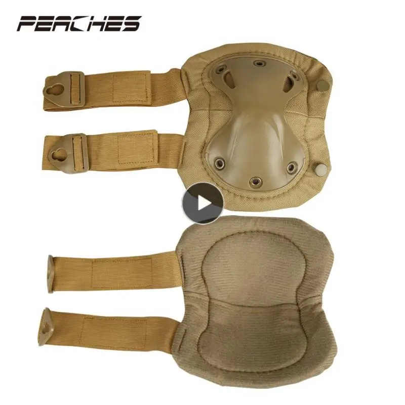 

Polyester Knee Protect Thick Elbow Pads High Elastic Breathable Knee Pads Protective Gear 4 Pieces Elbow Support Wicking