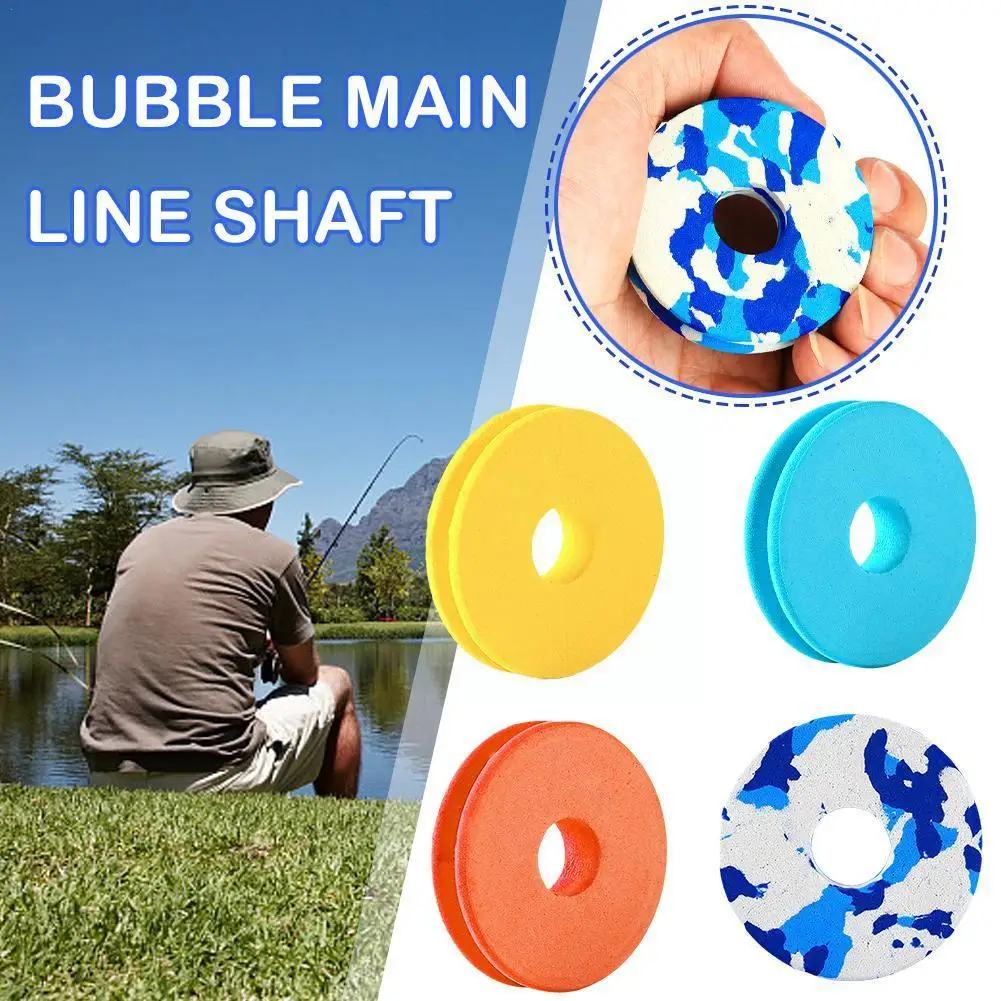 

10pcs Eva Foam Main Spool Fishing Rig Winders Line Colorful Line Leader Fishing Tool Storage Tackle Hook Board Winding Fish X5e6