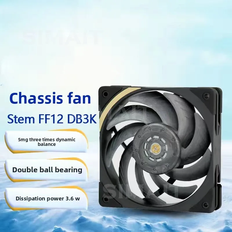 Фото Для серверного вентилятора ABEE STEM FF12-DB3K/DB2K 3000 об/мин LCP |   Высоконапорный охлаждающий вентилятор для рабочих станций/серверов №2
