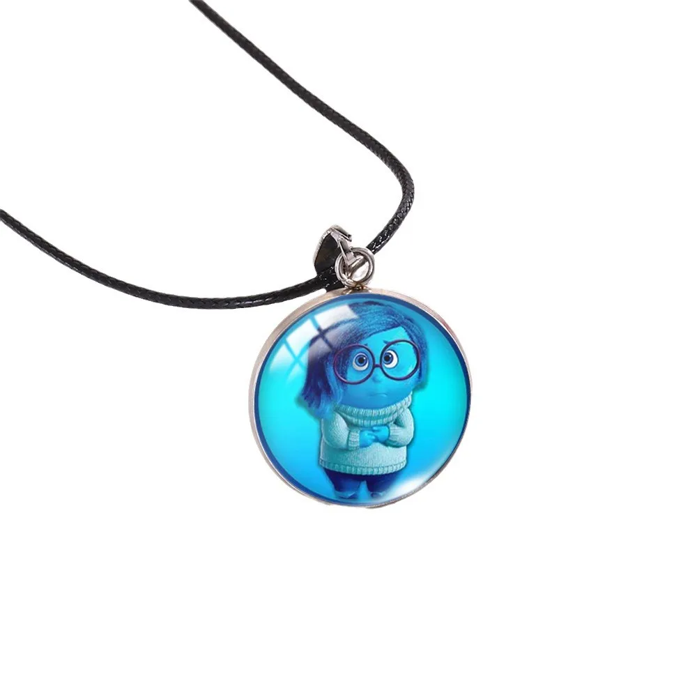 Disney Inside Out 2 модное ожерелье Envy Sadness Anxiety новое ожерелье-цепочка в стиле панк