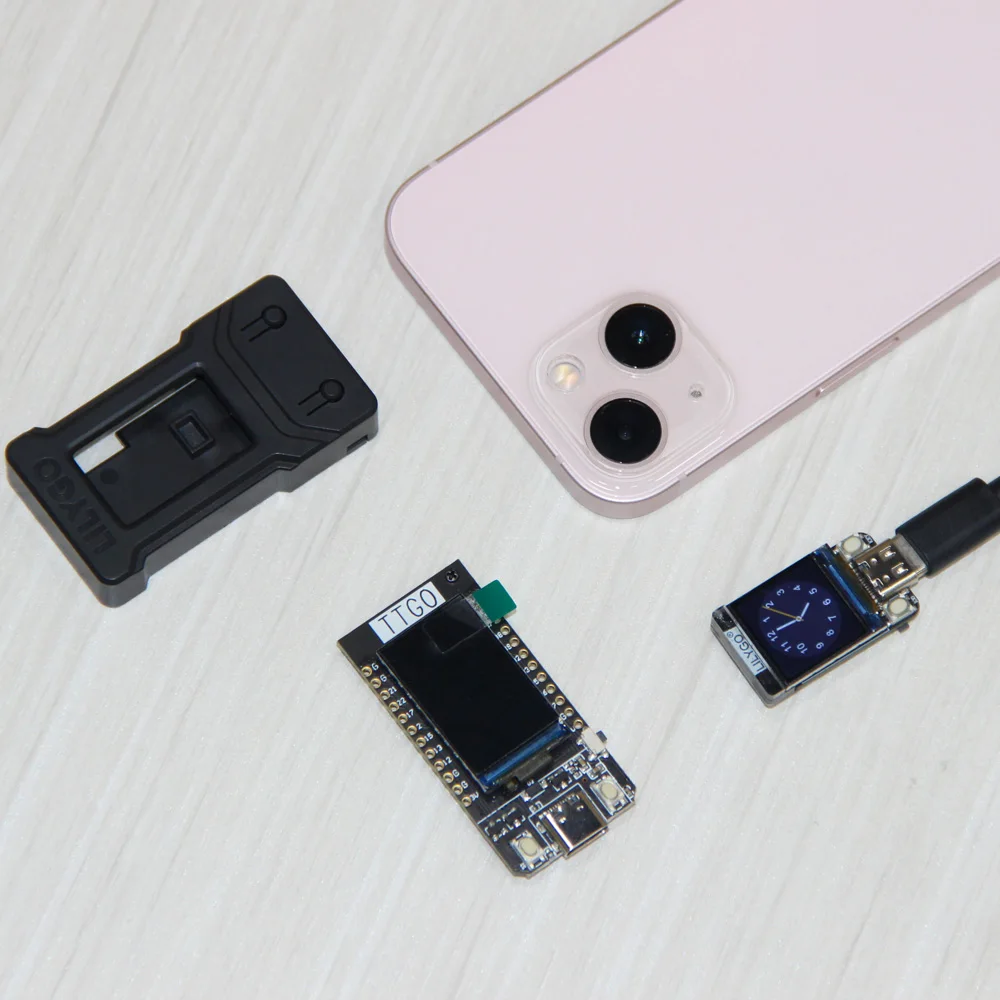 LILYGO® T-QT V1.1 or Pro ESP32-S3 GC9107 0.85 Inch LCD Display Module Development Board WIFI Bluetooth Full Color 128*128 Screen