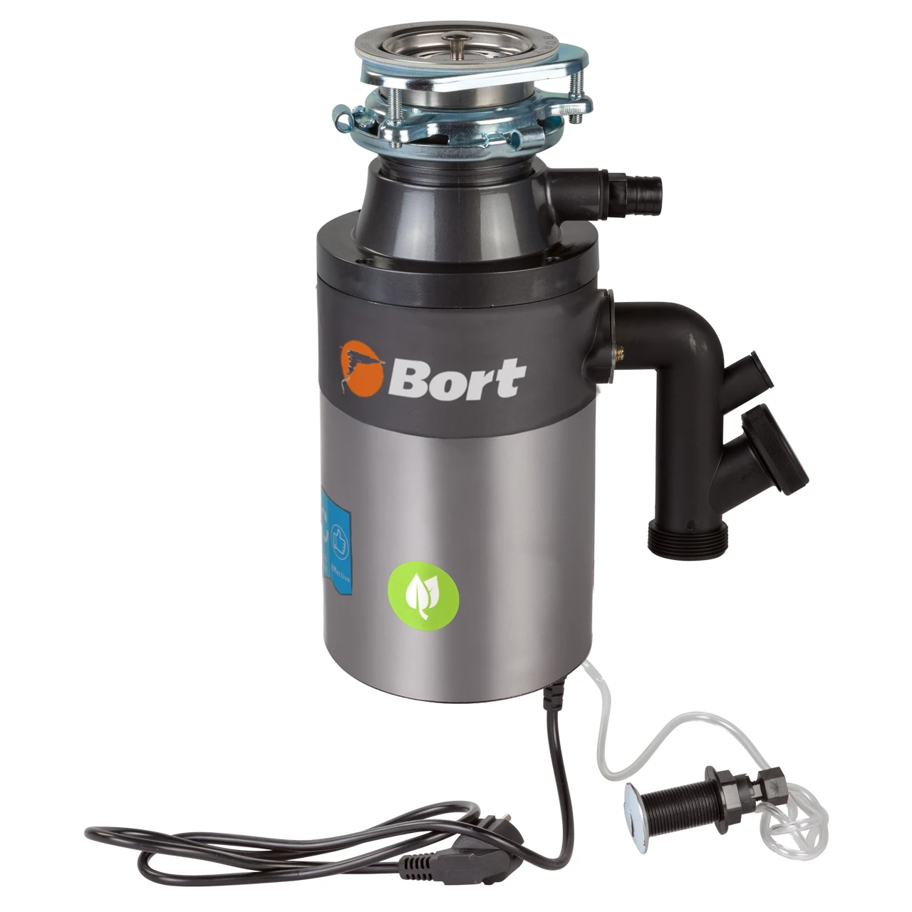 Измельчитель отходов Bort TITAN 4000 Plus (Мощность - 560 Вт/ 0.75 л.с 3200 об/мин объем камеры 1.4