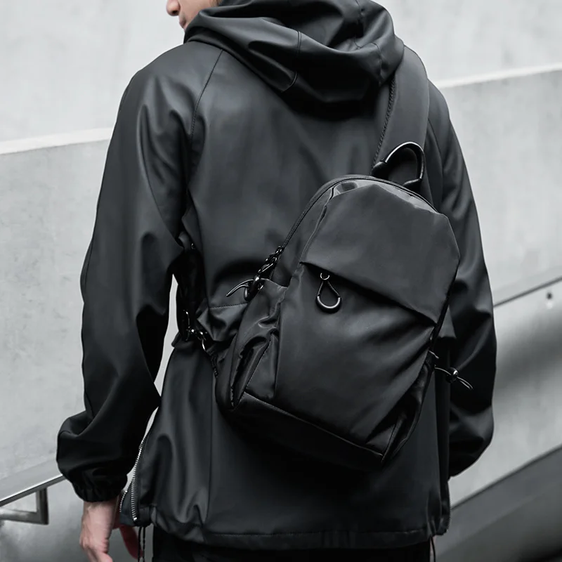 Мужская простая сумка через плечо с USB для IPad 11 дюймов модная Водонепроницаемая