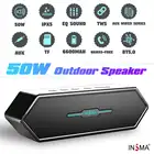 Bluetooth-Колонка INSMA Aurora 50 Вт, RGB, E-sport, игровая Беспроводная колонка, Портативная звуковая шкатулка, музыкальный центр для домашнего кинотеатра, для любителей компьютерных игр