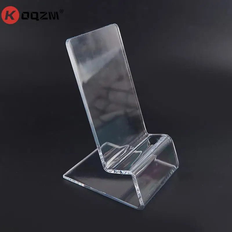 

1pc Clear Plastic Transparent Stand Shelf Window Counter Display Showcase For GB/GBC/GBA /PSP/3DS/2DS/PSV Game Console