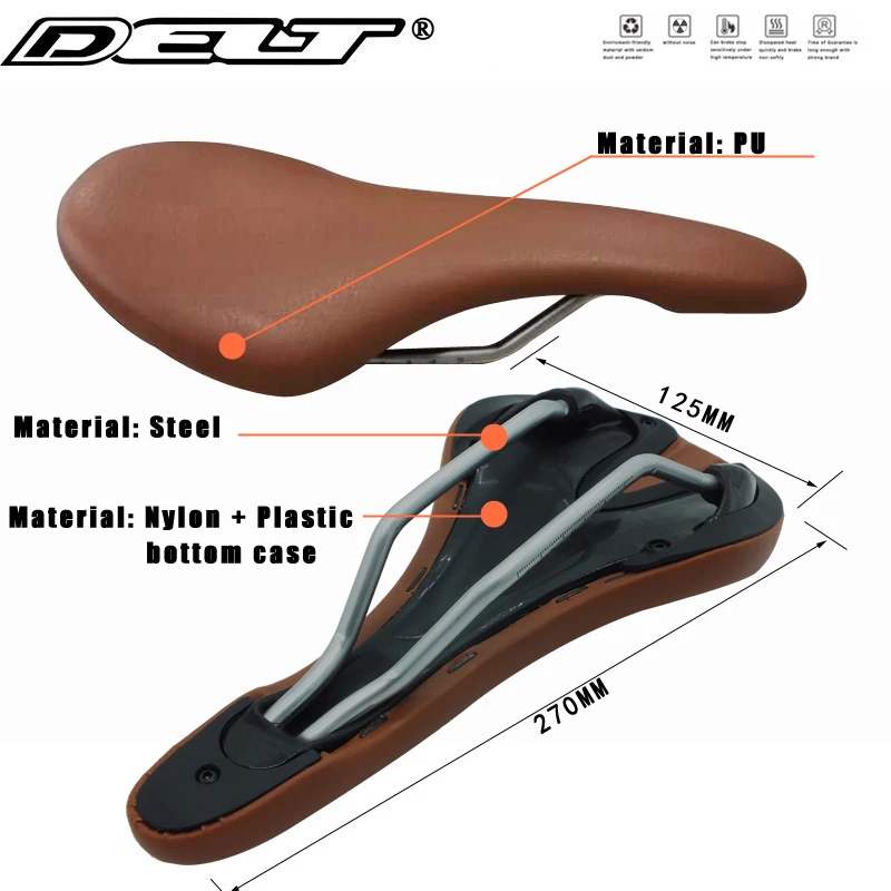 Велосипедное седло DELT MTB дорожный складной велосипед BMX уличное общее мужское и