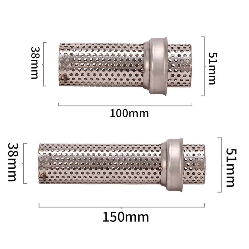 

Universal Motorcycle Slip on for 51mm Silent Noise Eliminator Sound Exhaust Flow Moto Air Race Muffler