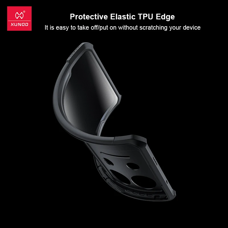 Xundd для infinix Zero 40 5G ПК и ТПУ Airabg противоударный чехол Len полная защита заднего