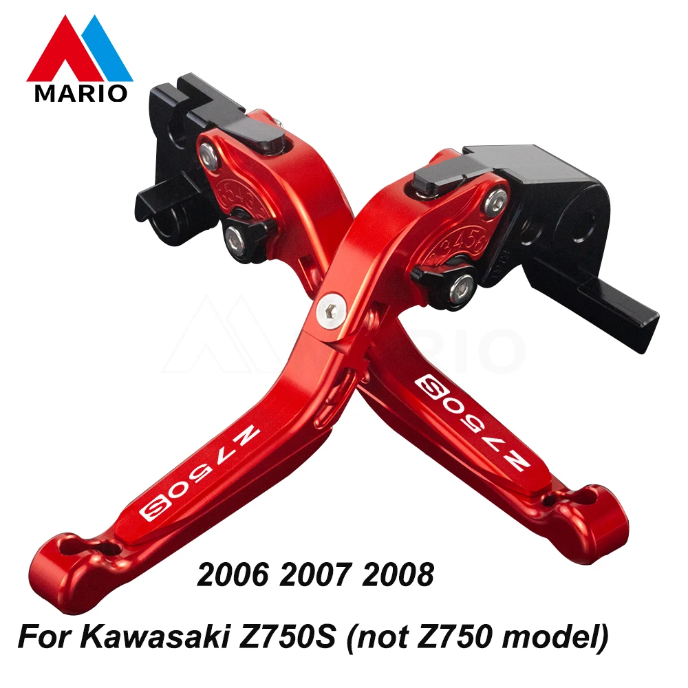 

Logo Z750S Z 750 S 750S (Not Z750) 2006 2007 2008 Motorcycle Accessories CNC Adjustable Brakes Clutch Levers Handle Bar Green