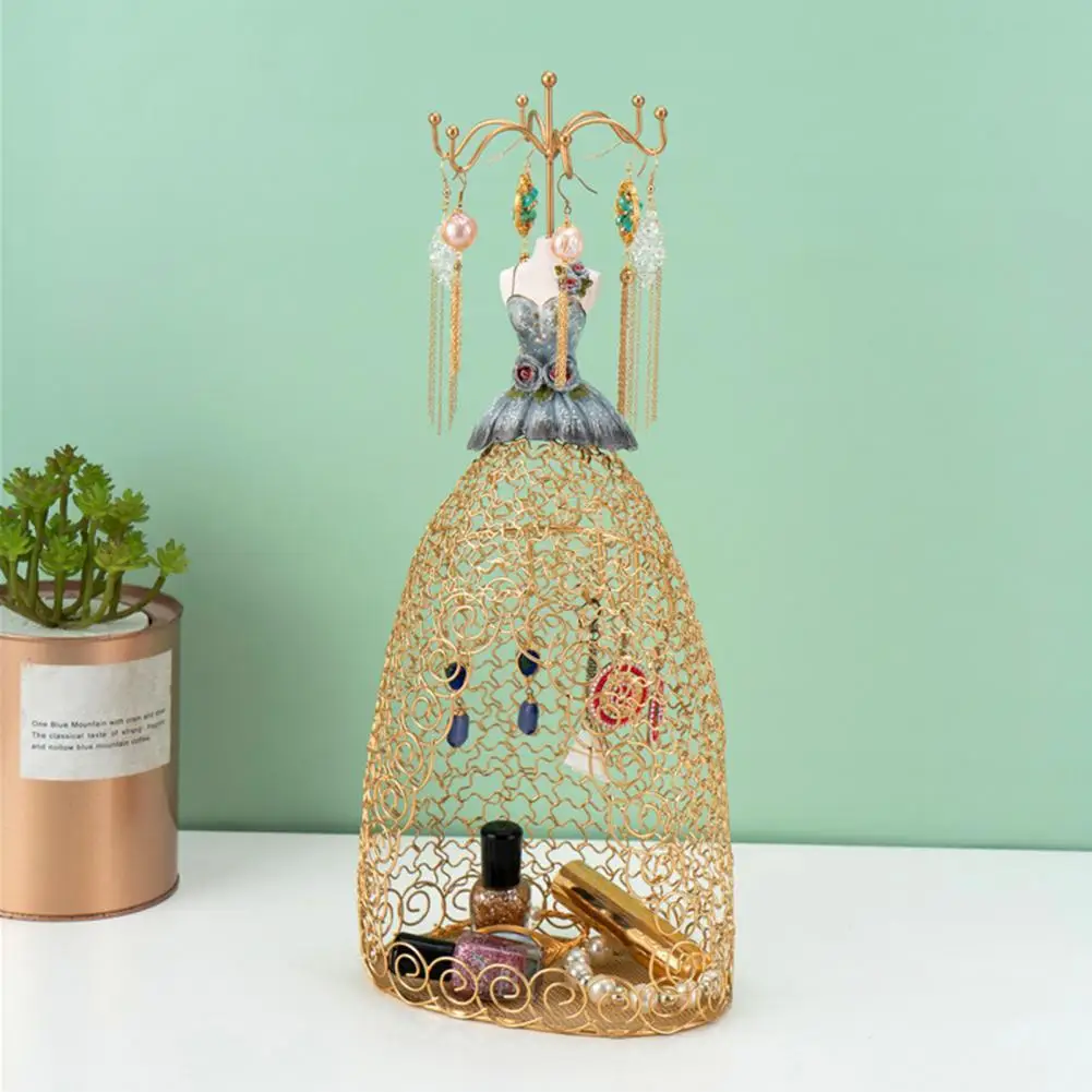 

Jewelry Organizer Chic Round Bottom Exquisite Jewelry Stand Long Lasting Display Holder