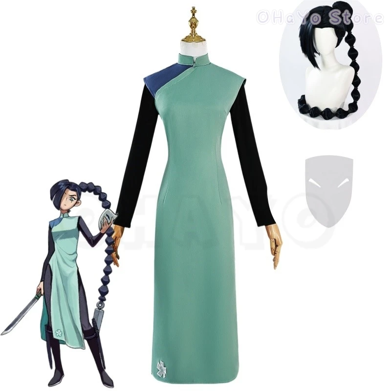 Аниме Scissor Seven Meihua Shisan сливовый цвет тринадцать косплей костюм маска Хэллоуин