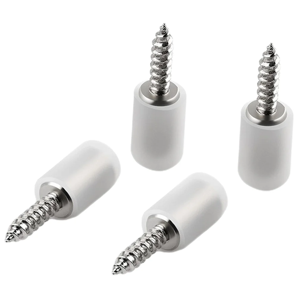 

4 Pcs Assortment Screws Shelf Pegs Shelves Cabinet Supports Stainless Steel Self Drilling