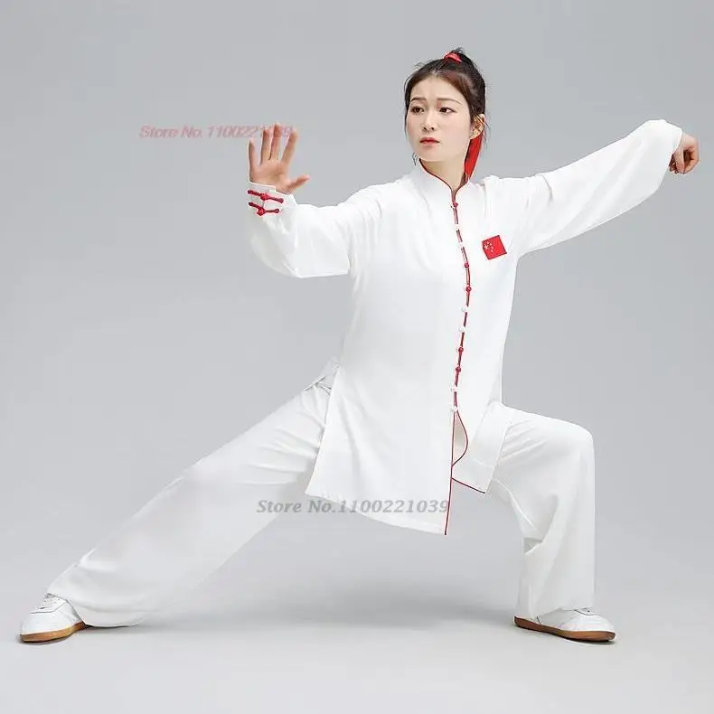 2024 китайская традиционная униформа для ушу тай-чи костюм кунг-фу винчунь
