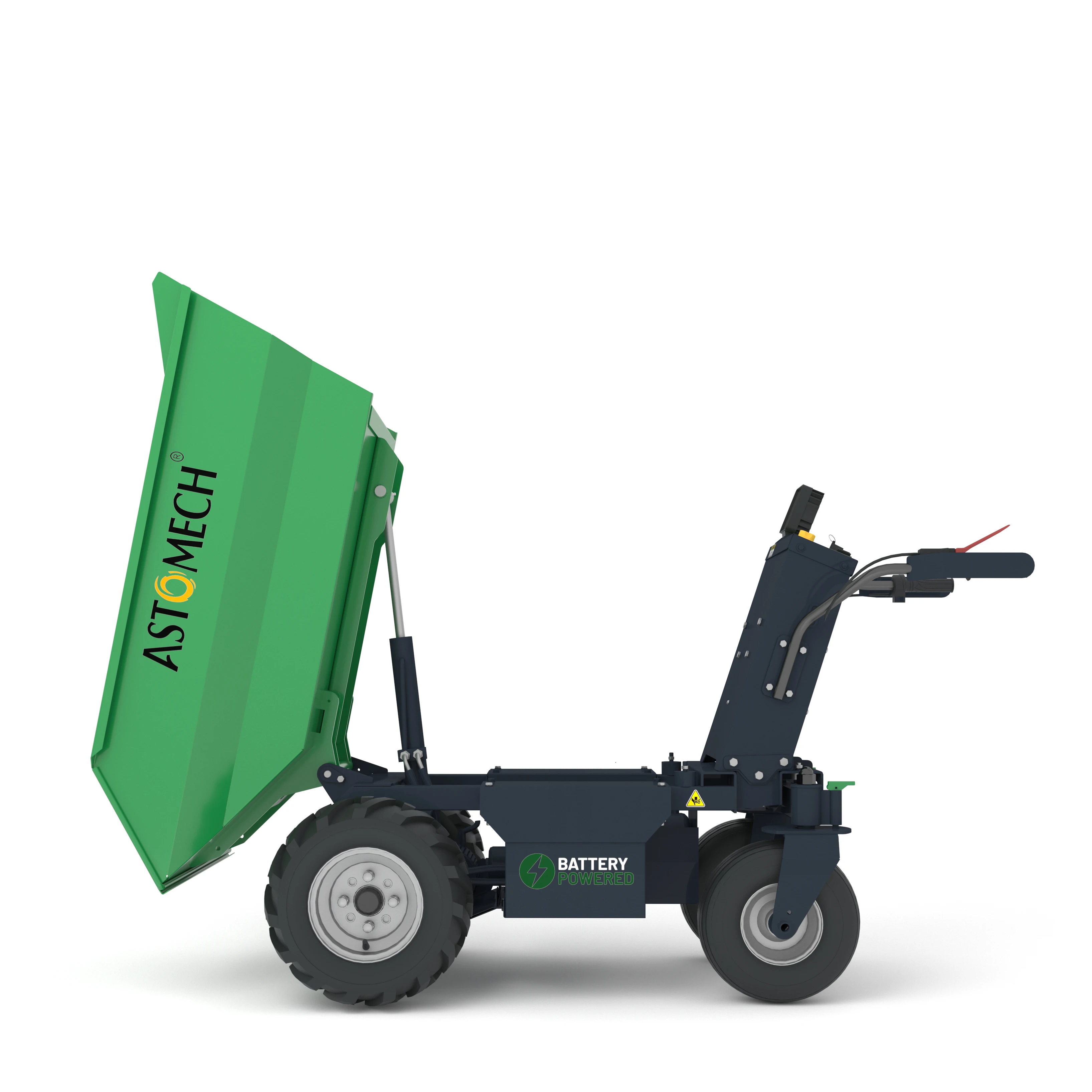 

agricultural tools electric wheelbarrow metal new product with four wheeled