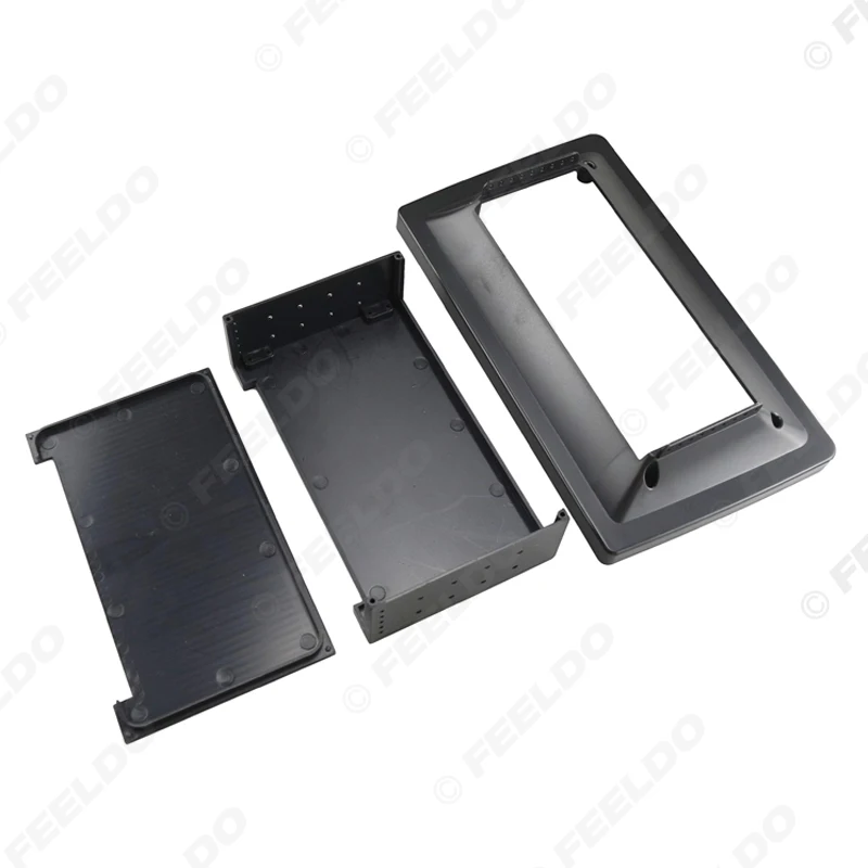 przed złożeniem samochodowym FEELDO 1Din T10 9-дюймовий – 10 1-дюймовий адаптер рамки з великим