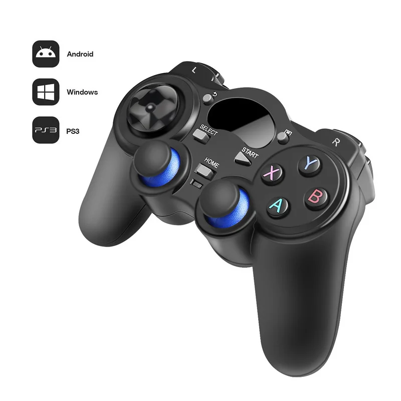 Беспроводной игровой контроллер 2 4G для PS3 ПК ТВ-приставки Android Мобильный геймпад