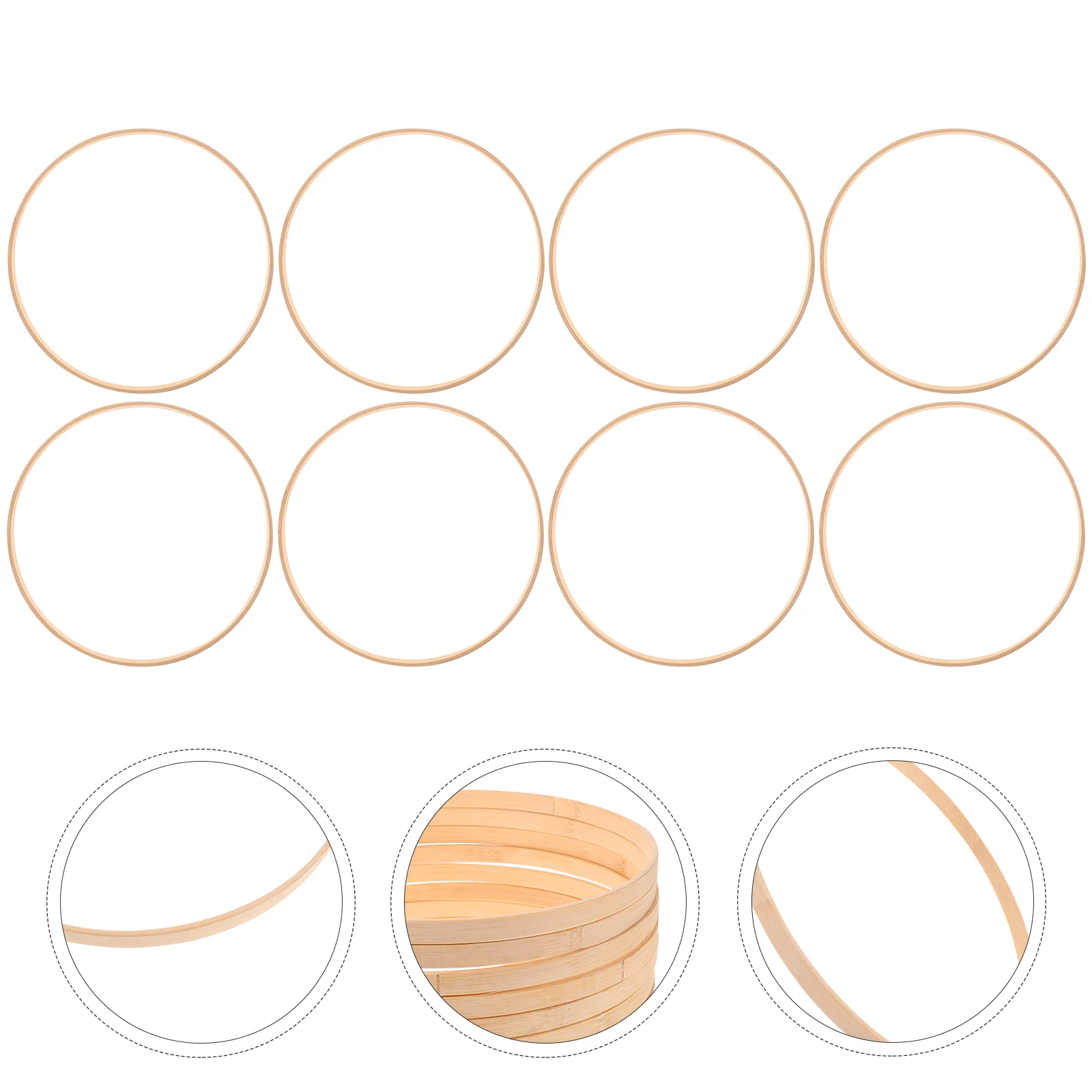 

Bamboo Circle Dimensions Cross Stitch Kits Round Hoops Craft Sewing Supplies DIY Crafts