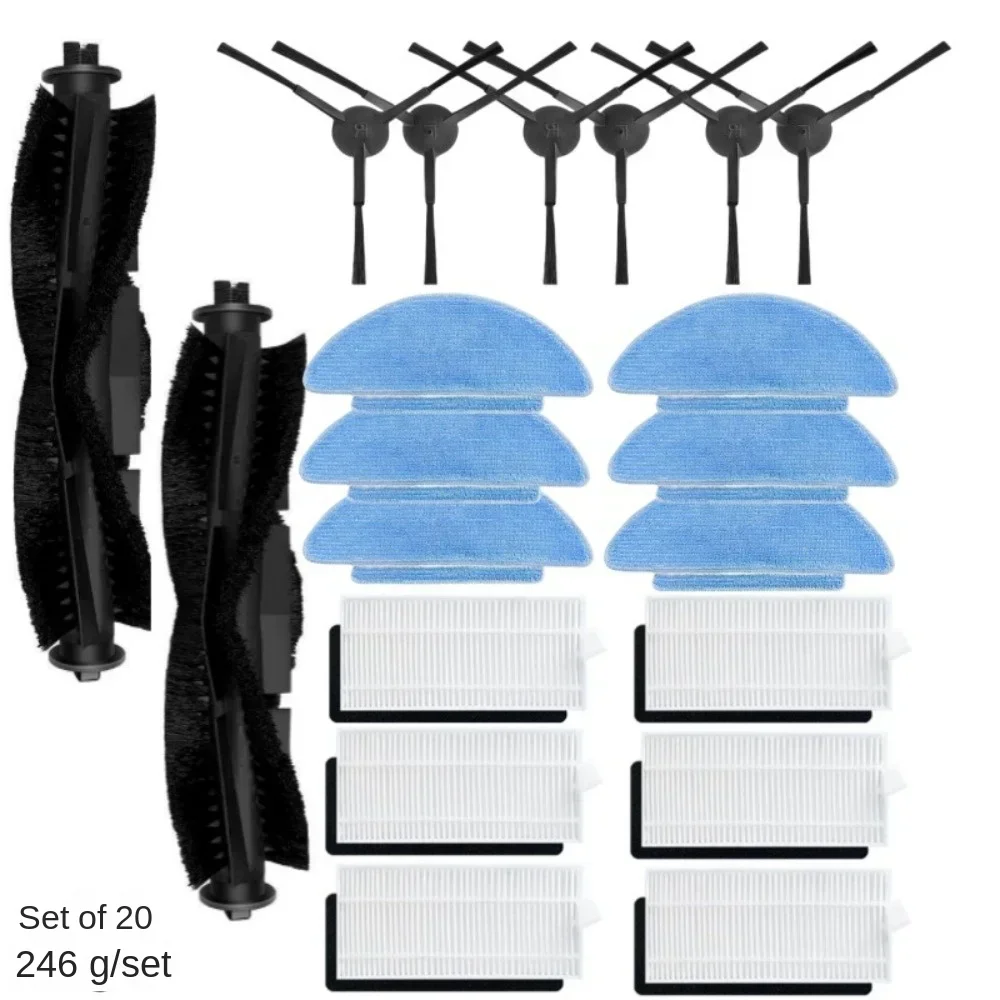 Аксессуары для роботов-пылесосов Tikom L9000/lubuelu SL60 основная щетка аксессуары