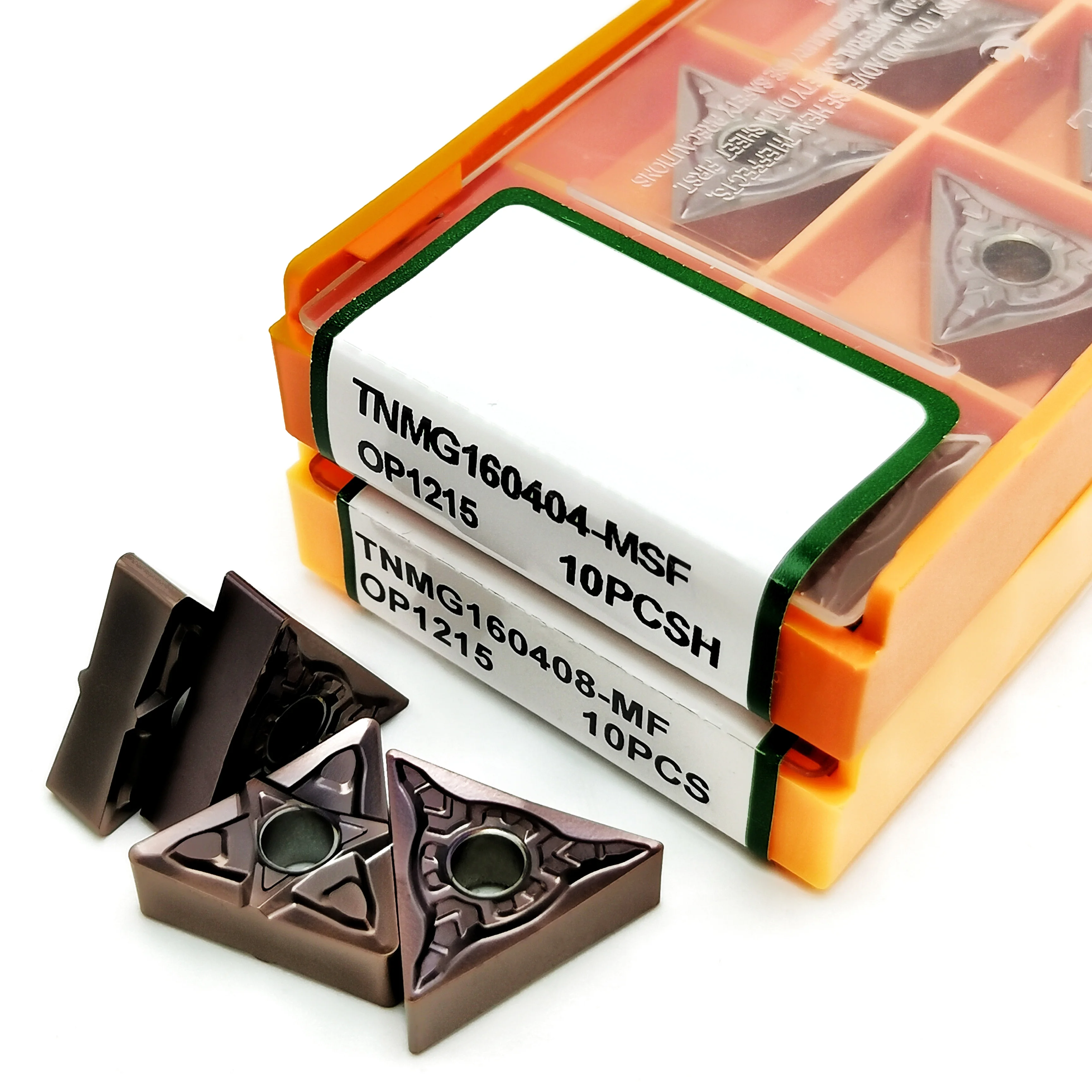 

10PCS Original TNMG160404-MSF TNMG160408-MF OP1215 CNC lathe tool High precision precision turning tool Carbide insert TNMG1604
