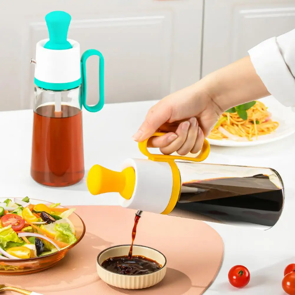 

Oil Dispenser Bottle with Silicone Dropper Measuring Brush Kitchen Cooking Baking BBQ Grill Vinegar Basting Pastry Brushes