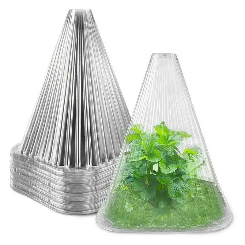 

Flowers Protection Cloches Transparent Greenhouse Plant Cover For Grassland Courtyard Pests Control Anti-Bird Garden Tools