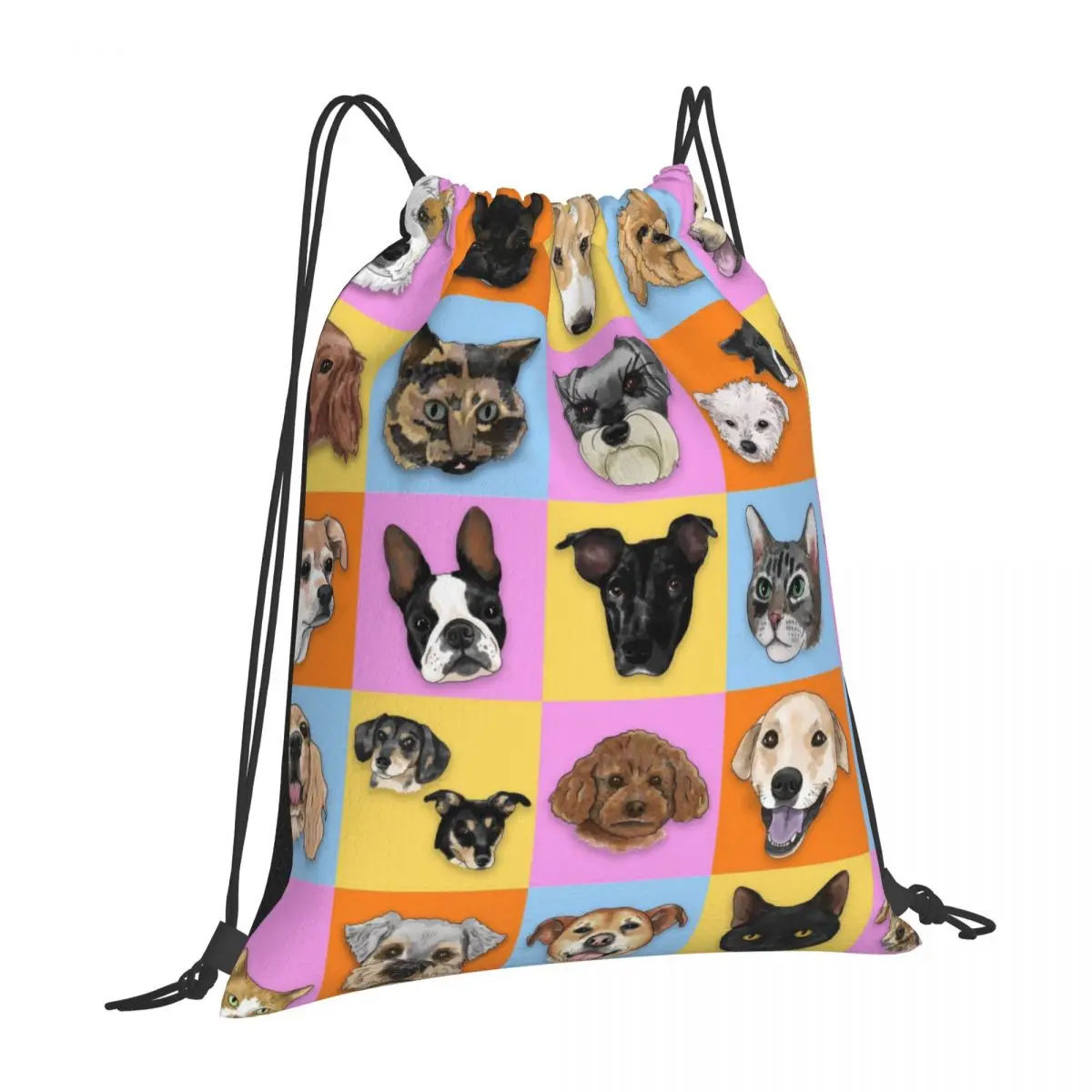 

Dog Bone 2 Sports-Themed Drawstring Backpacks Designed For Active Lifestyles Perfect For School Camping And Outdoor Adventures