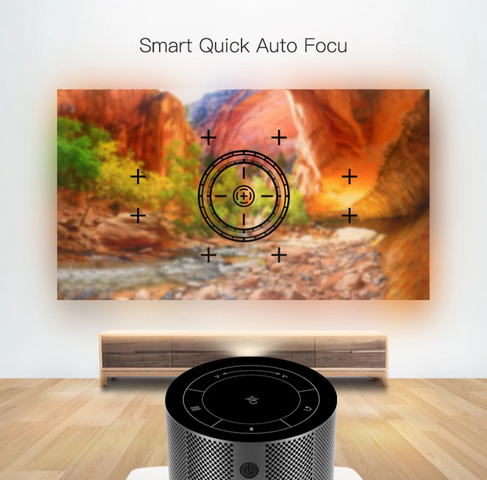 WZATCO D2 3D Smart Projector Full HD 1920x1080 Android 7.1 5G wifi 300Inch DLP Proyector Support 4K Video Game LED Beamer |