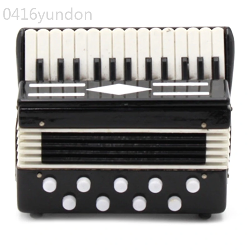 Миниатюрный аккордеон мини-музыкальный инструмент изысканные музыкальные