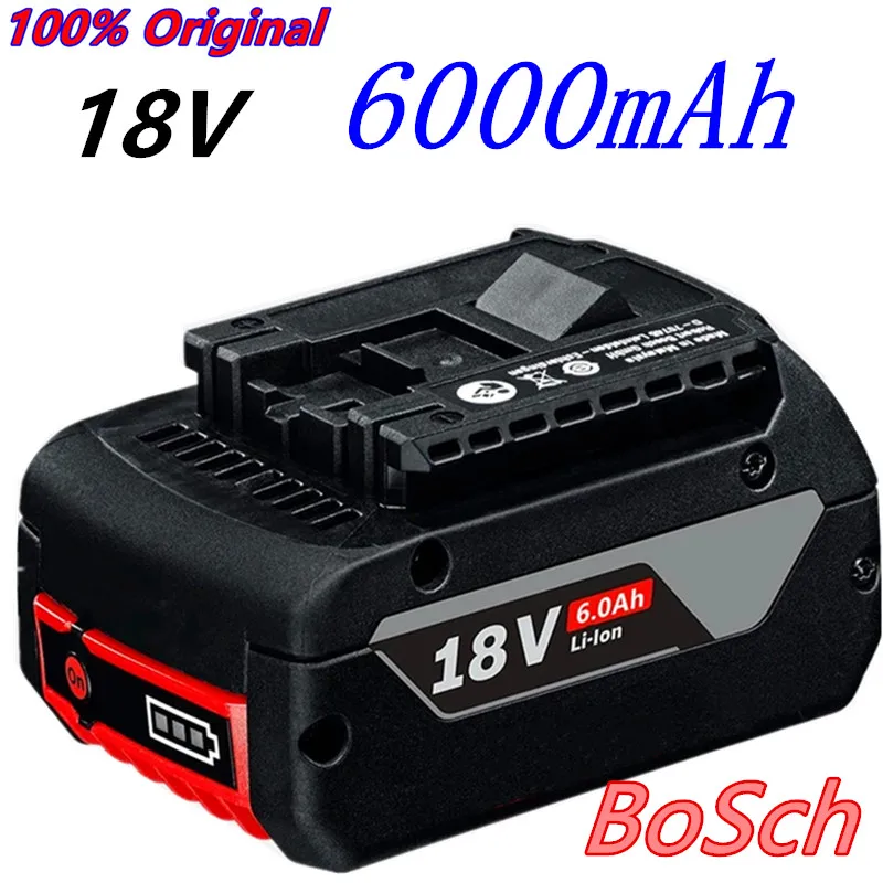 

Free Shipping100% Original 18V Batterie Für Bosch GBA 18V 6,0 Ah Lithium-BAT609 BAT610G BAT618 BAT618G 17618-01 + Ladegerät