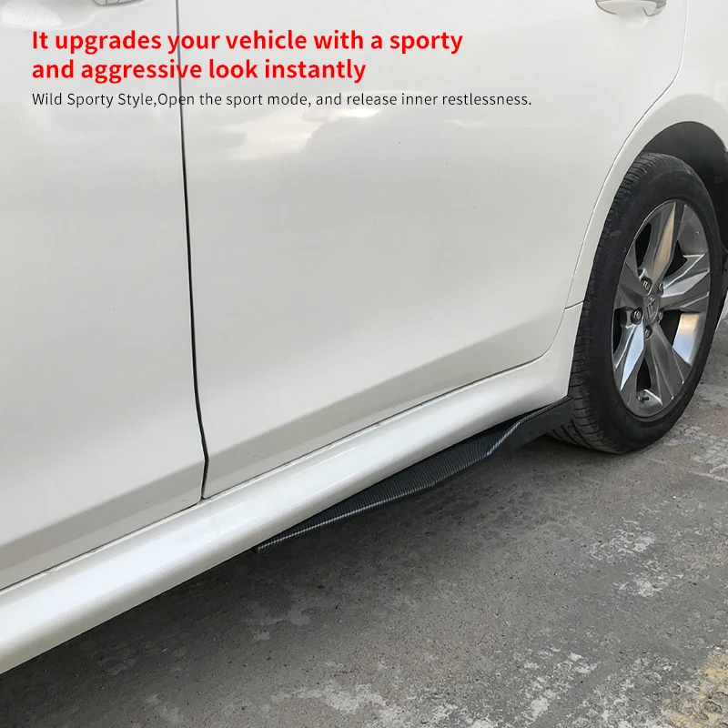 2 шт. автомобиль Universa для Mazda Series 3 6 Anxella Atez MX-5 боковая юбка бампер диффузор спойлер