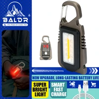 mini flashlight camping flashlight portable usb charging for outdoor bottle opener powerful key ring flashlight work light