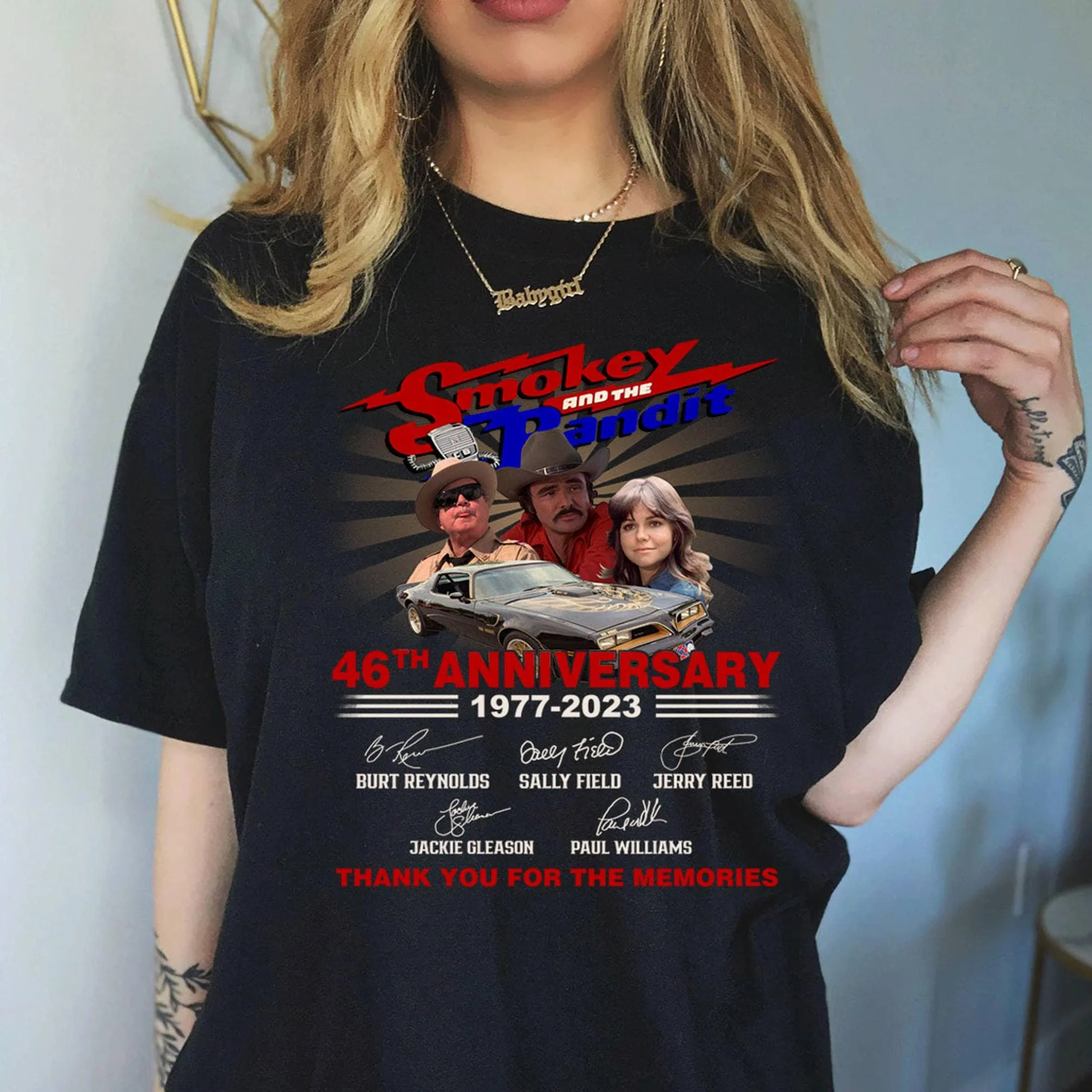 Футболка Smokey and the BandiT 46 юбилейный фильм буфорд файтс