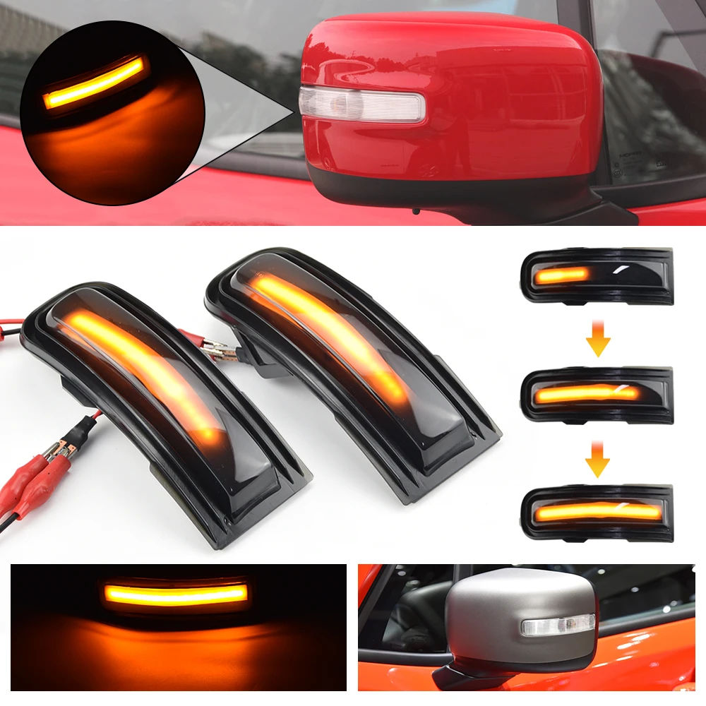 

for Jeep Renegade BU 2014 2015 2016 2017 2018 2019 2020 2021 2022 Dynamic LED Sequential Blinker Mirror Turn Light Signal Lamp