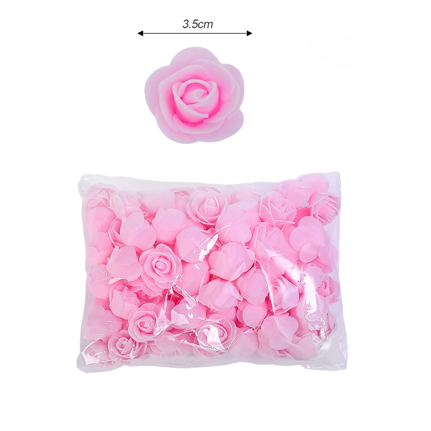 

Искусственные розы из пены 3,5 см 100 шт