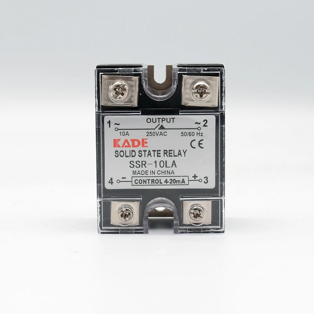 

SSR-10LA/25LA/40LA твердотельный регулятор напряжения тока интеллектуальный твердотельный модуль регулятора напряжения вход 4-20 мА