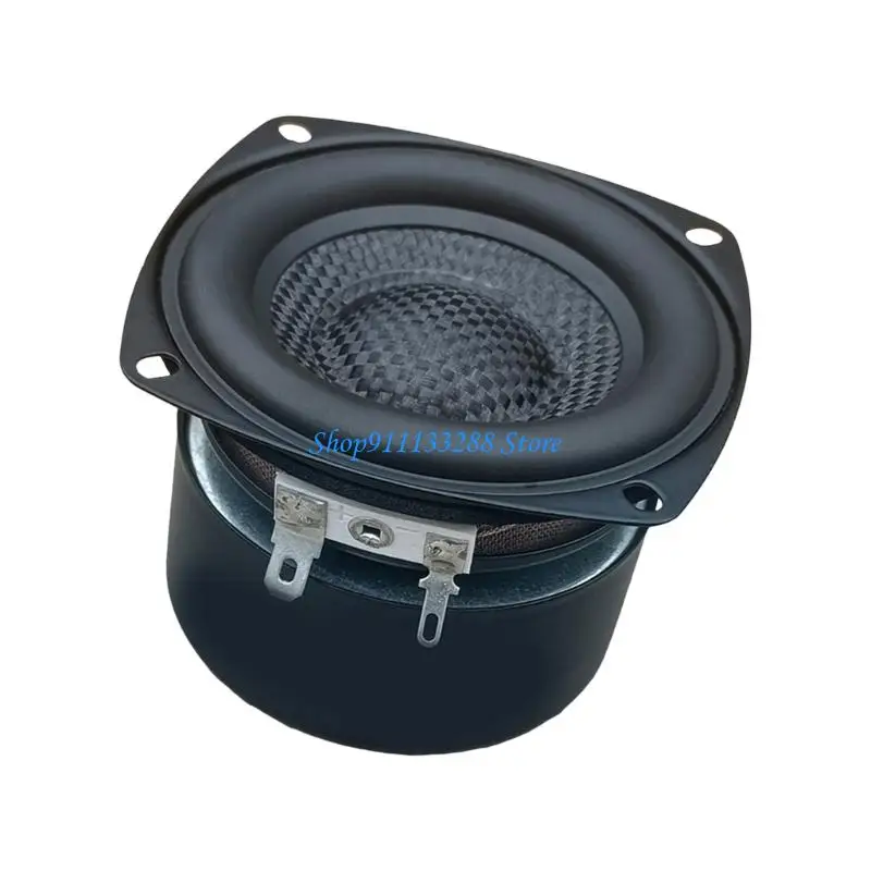 Фото G88D Портативный 3-дюймовый квадратный сабвуфер Hi-Fi-динамик для домашнего кинотеатра Простые настройки Чувствительность 86 дБ №4
