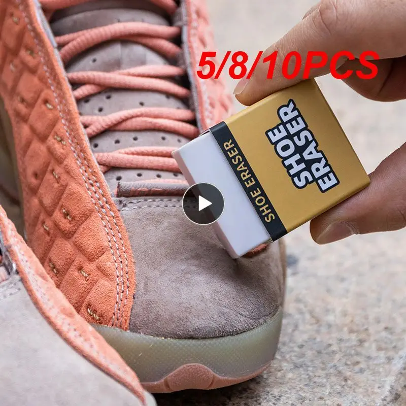 

5/8/10PCS Shoe Care Eraser Shoe Brush Creative Shoes Cleaning Eraser Care Stain Shoe Cleaning Rubber Eraser Dry Cleaning Hot