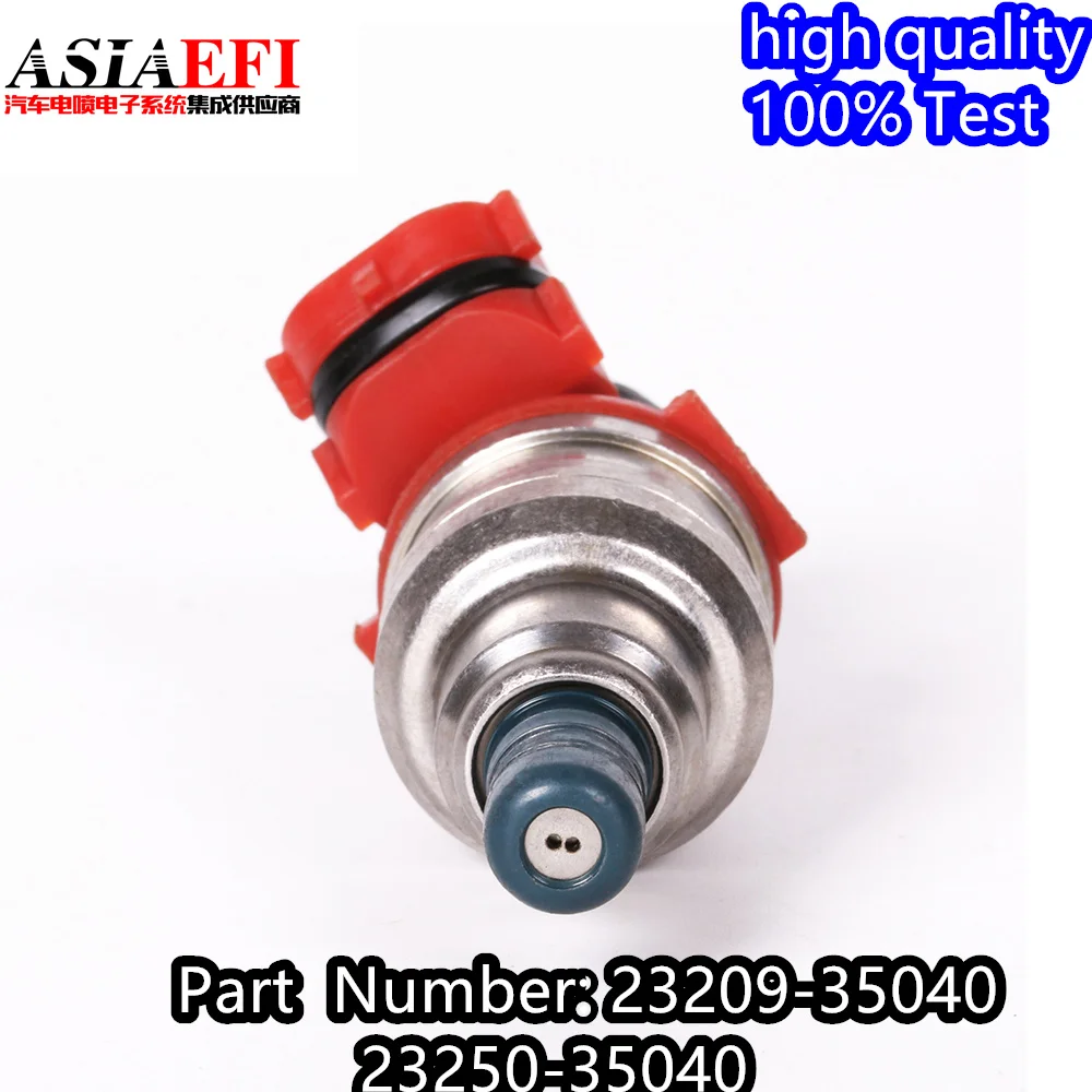 4 шт. высококачественные форсунки топливного инжектора OEM 23209-35040 23250-35040 для Toyota
