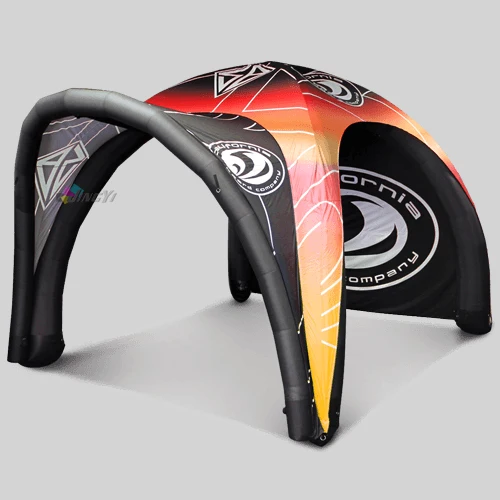 

Надувная палатка для рекламных мероприятий, рекламная беседка с индивидуальным принтом, надувной воздушный навес из ТПУ, яркая палатка