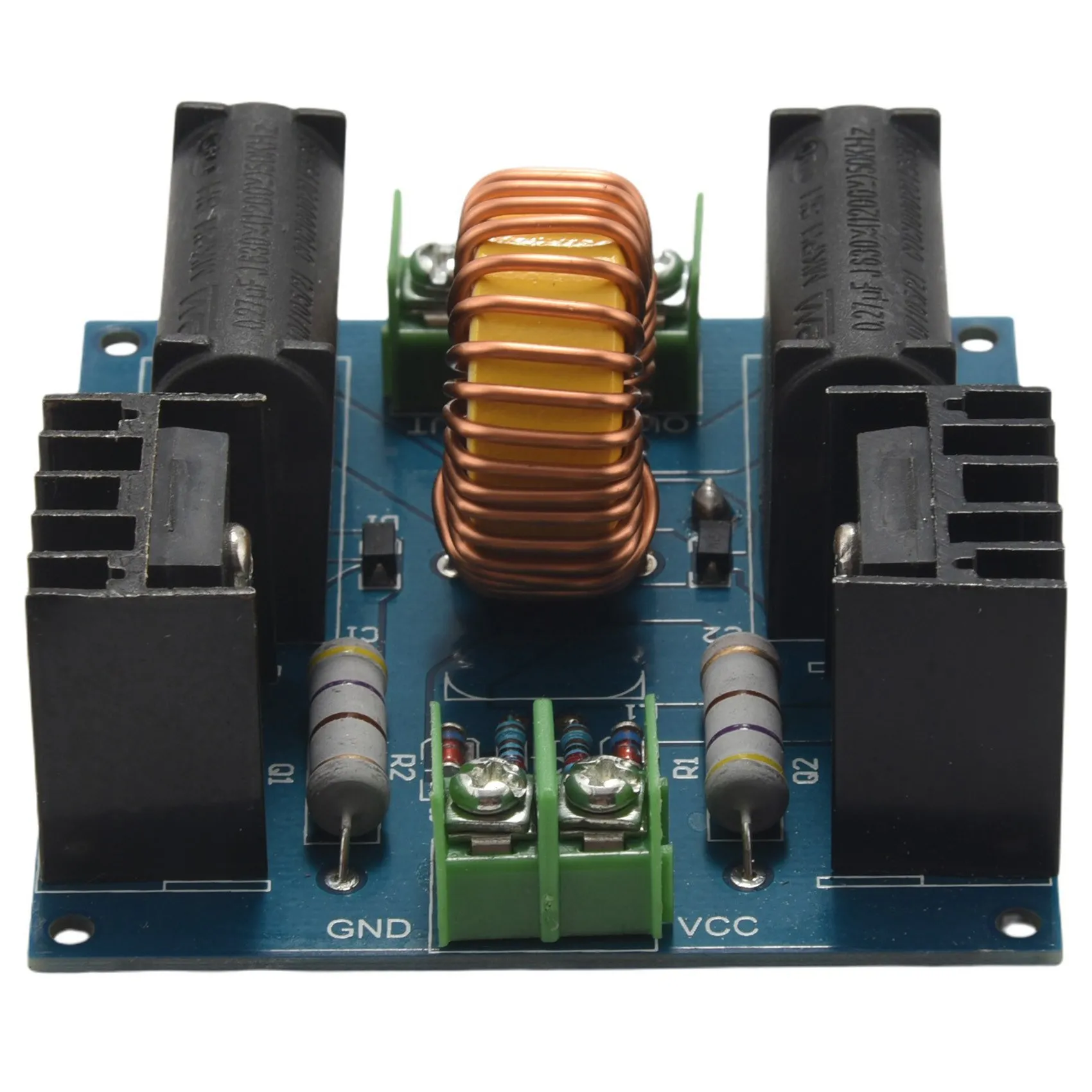 ZVS плата драйвера Индукционная цепь нагрева DC12-30V источника питания с нулевым