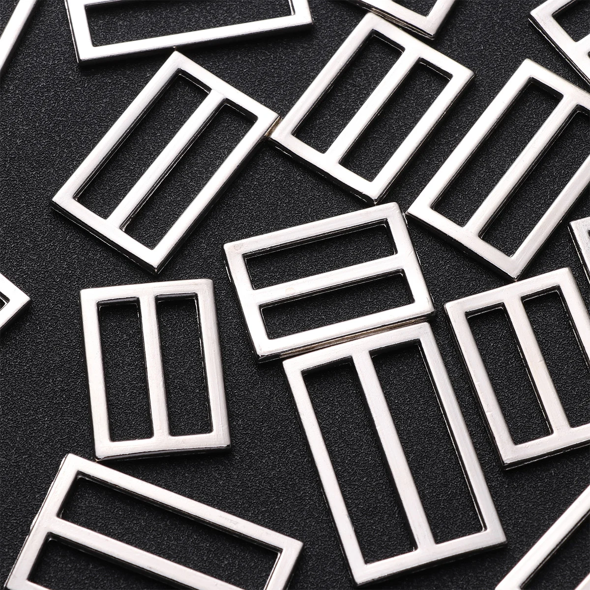 

Buckles Webbing Slide Belt Slider Pin Roller Metal Buckle Square Strap Adjuster Sliders Tri Glide Accessories Triglides Hook