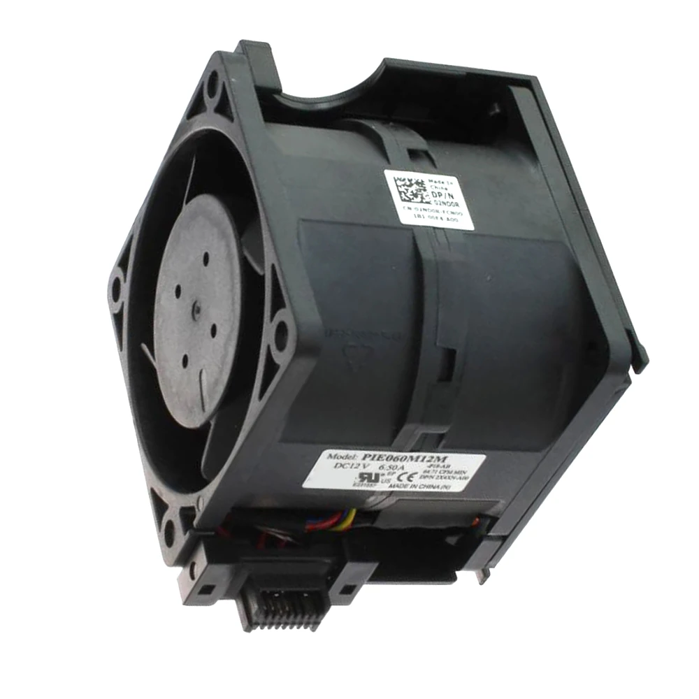 Фото Серверный вентилятор для DELL PowerEdge R750 R750Xa R750Xs R7525 02ND0R 2ND0R 06056EA-12S-E6D PIE060M12M-P18-AB 2X4XM-A00 DC12V №2