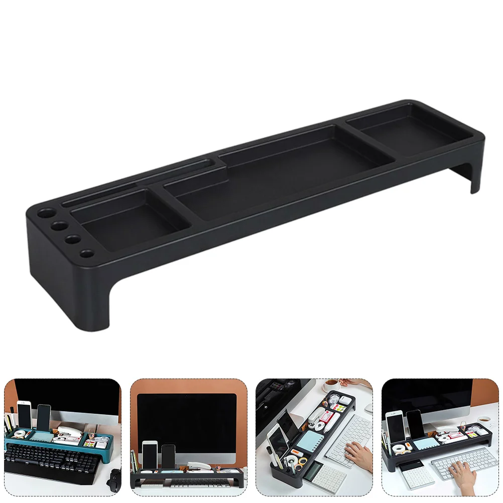

Organizer Storage Desktop Riser Stand Computer Rack Shelf Desk Monitor Screen Box Keyboard Organiser Stationery Sundries Drawer