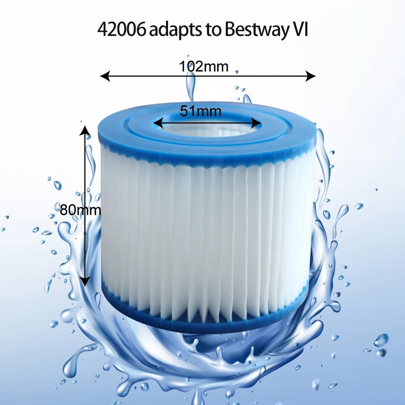 

Replacement Swimming Pool Filter Fit for Size Filter water treatment filter medium swimming pool cleaning environmental protecti