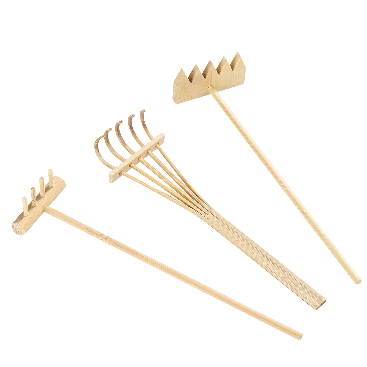 

Garden Bamboo Zen Sand Rake Meditation Rakes Men Suit Tabletop Women’s Suits Rock Roll