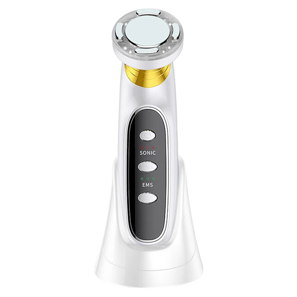 

New EMS Skin Tighten Vibration Massager Mini Microcurrent Face Lifting Machine Facial Wrinkle Remover Anti Aging Beauty Device